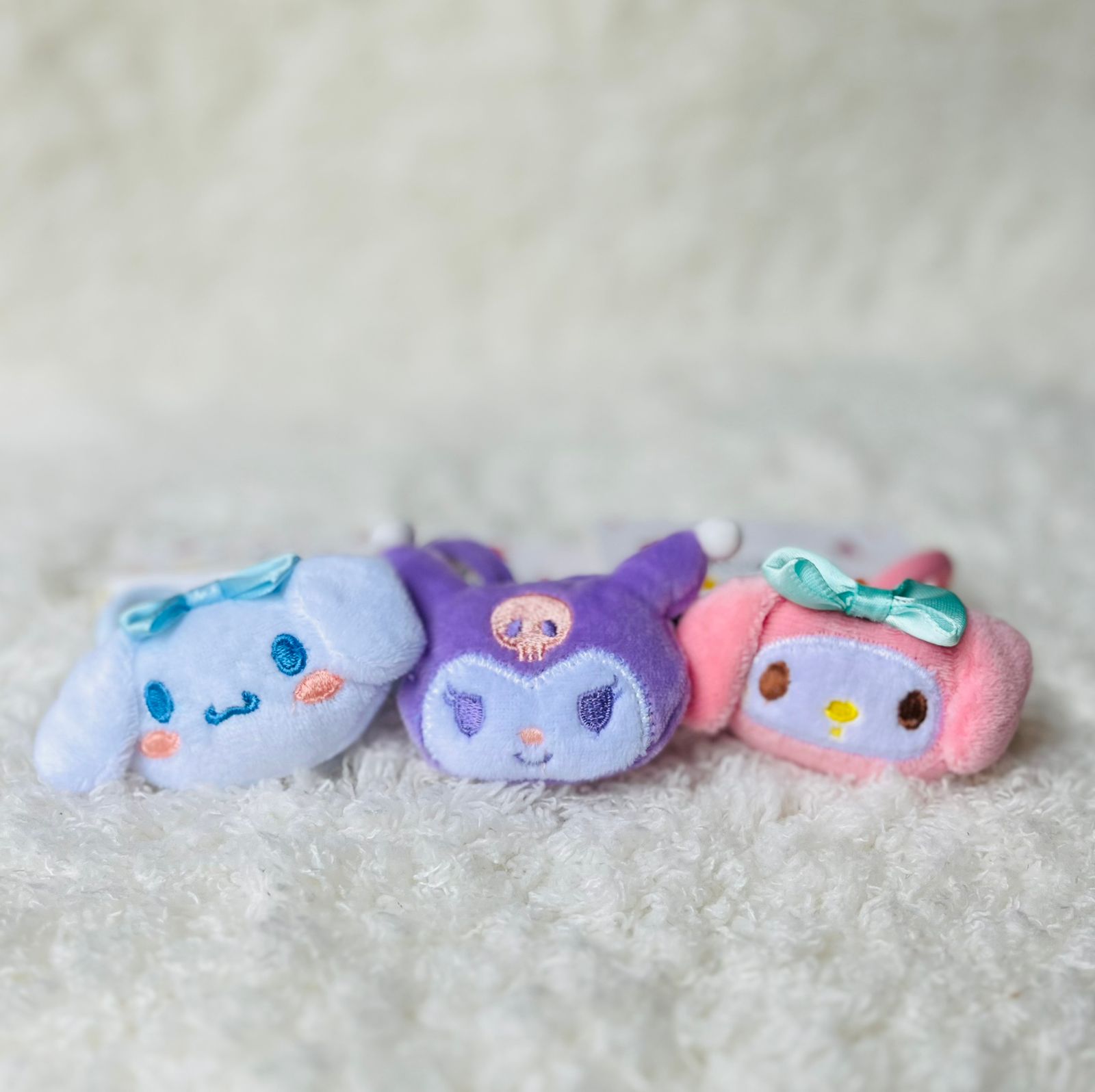 Colitas de pelo peluche - Sanrio
