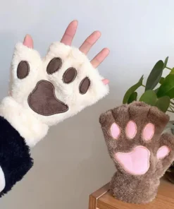 Guantes Kawaii - Patita de Oso