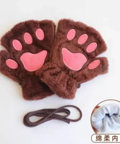 Alternative view of Guantes Kawaii - Patita de Oso