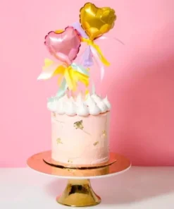 5 Globo Corazon Chrome 5"