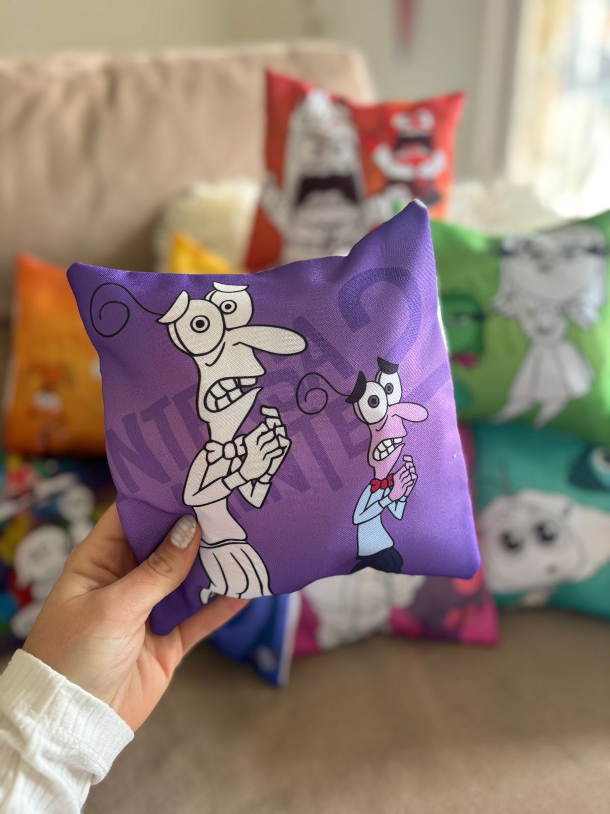 Mini Almohadon para Colorear- INTENSAMENTE - Imagen 2