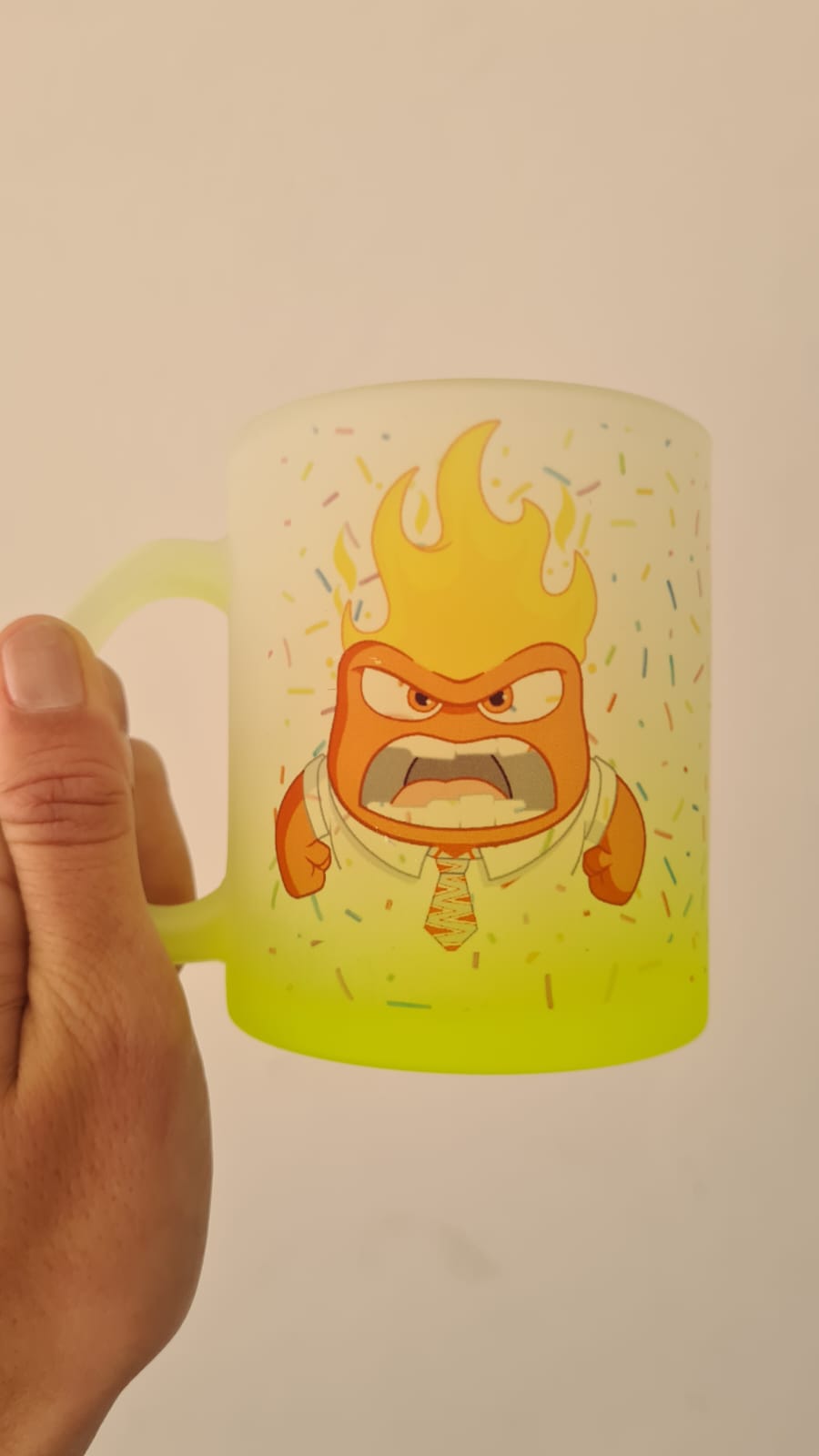 Taza Esmerilada Intensamente - FURIA