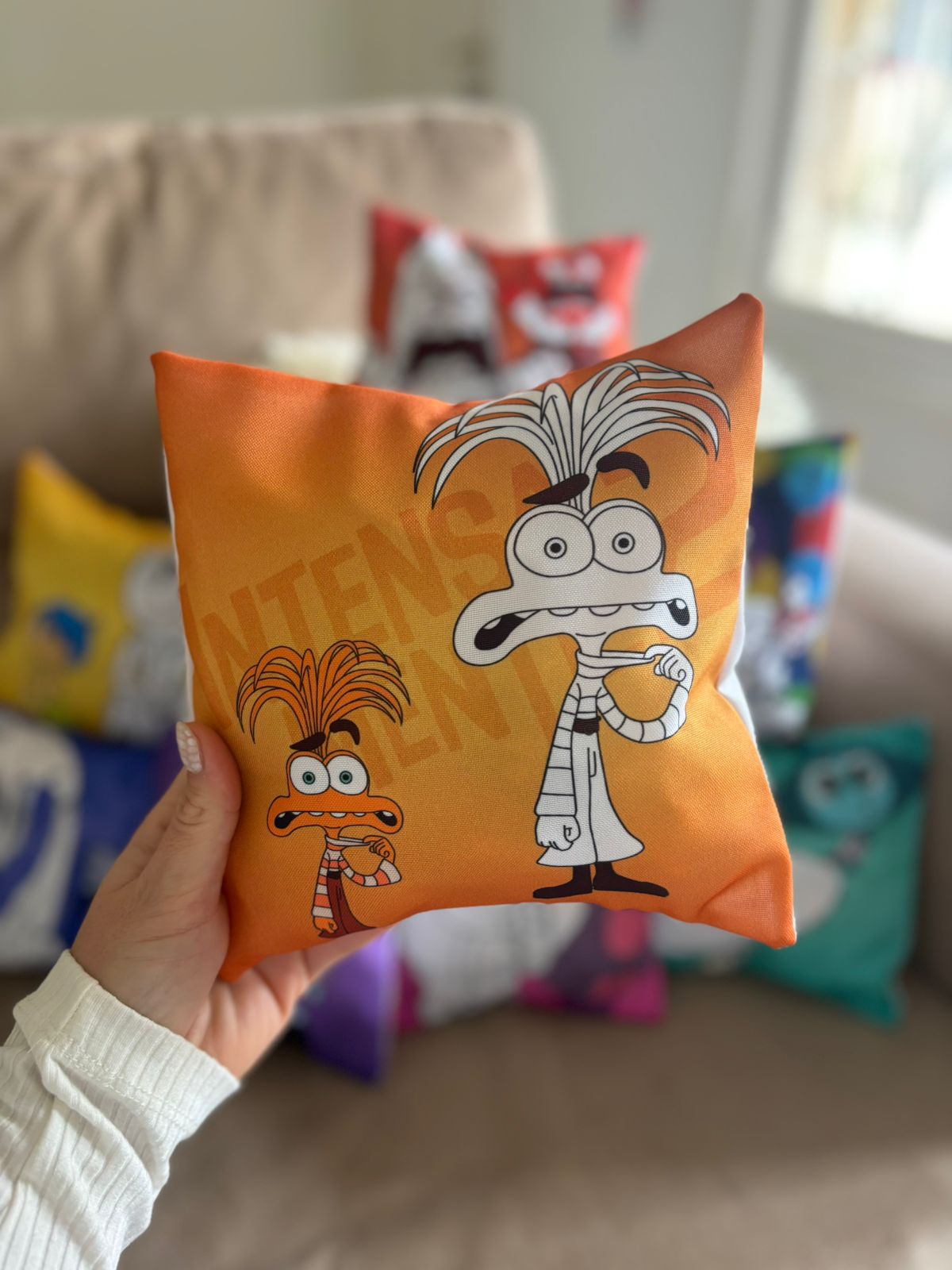 Mini Almohadon para Colorear- INTENSAMENTE - Imagen 3