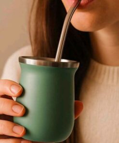 Alternative view of Mate Matero Acero Inox.