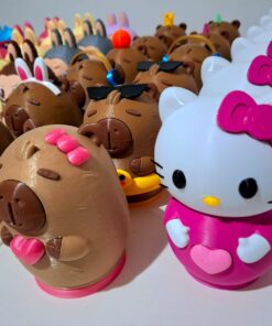 Alternative view of Cruchis 3D Capybara - Alcancia/Guardatuti