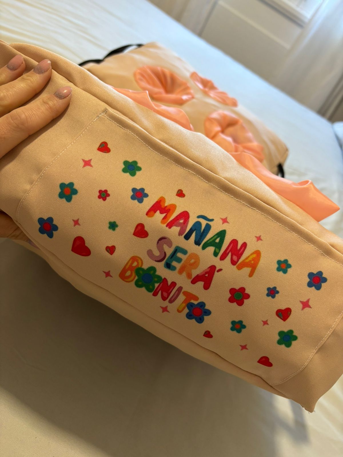 Almohadon Matero - Frases Rosa