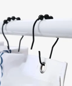 Ganchos Metalicos para Cortina NEGROS