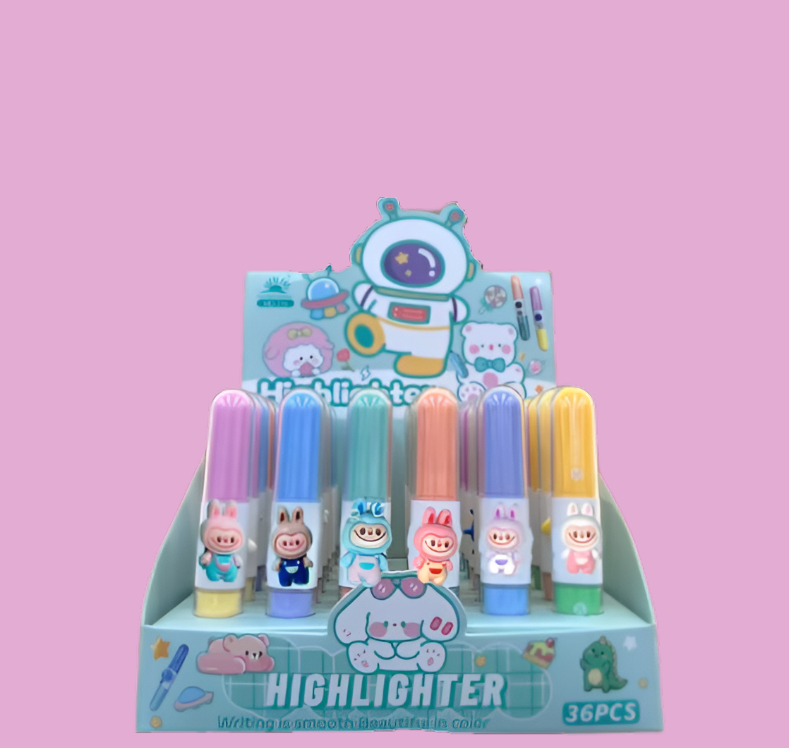 Resaltador Doble Punta - Labubu