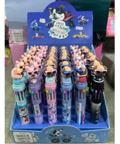 Lapicera Perrito 10 Colores - x3