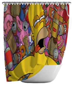 Cortina Baño By punita - Homero Comida