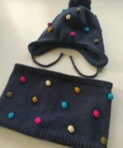 Alternative view of Gorro con Cuellito Infantil