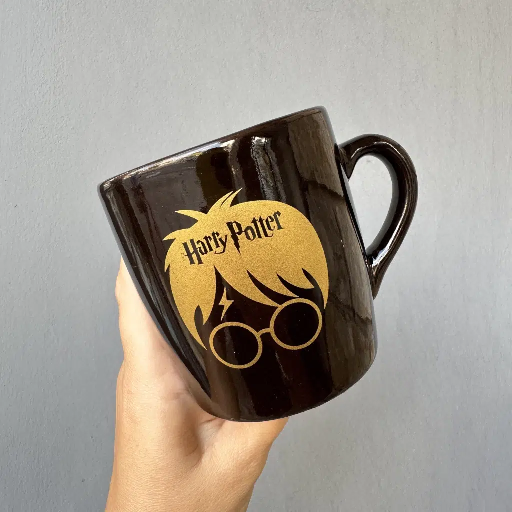 Taza Chula Harry Potter - GOLD