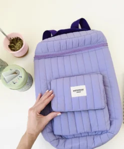 Bolso Matero Matelasse - Lila