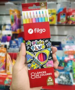 Lapices Filgo Color Fluo x8