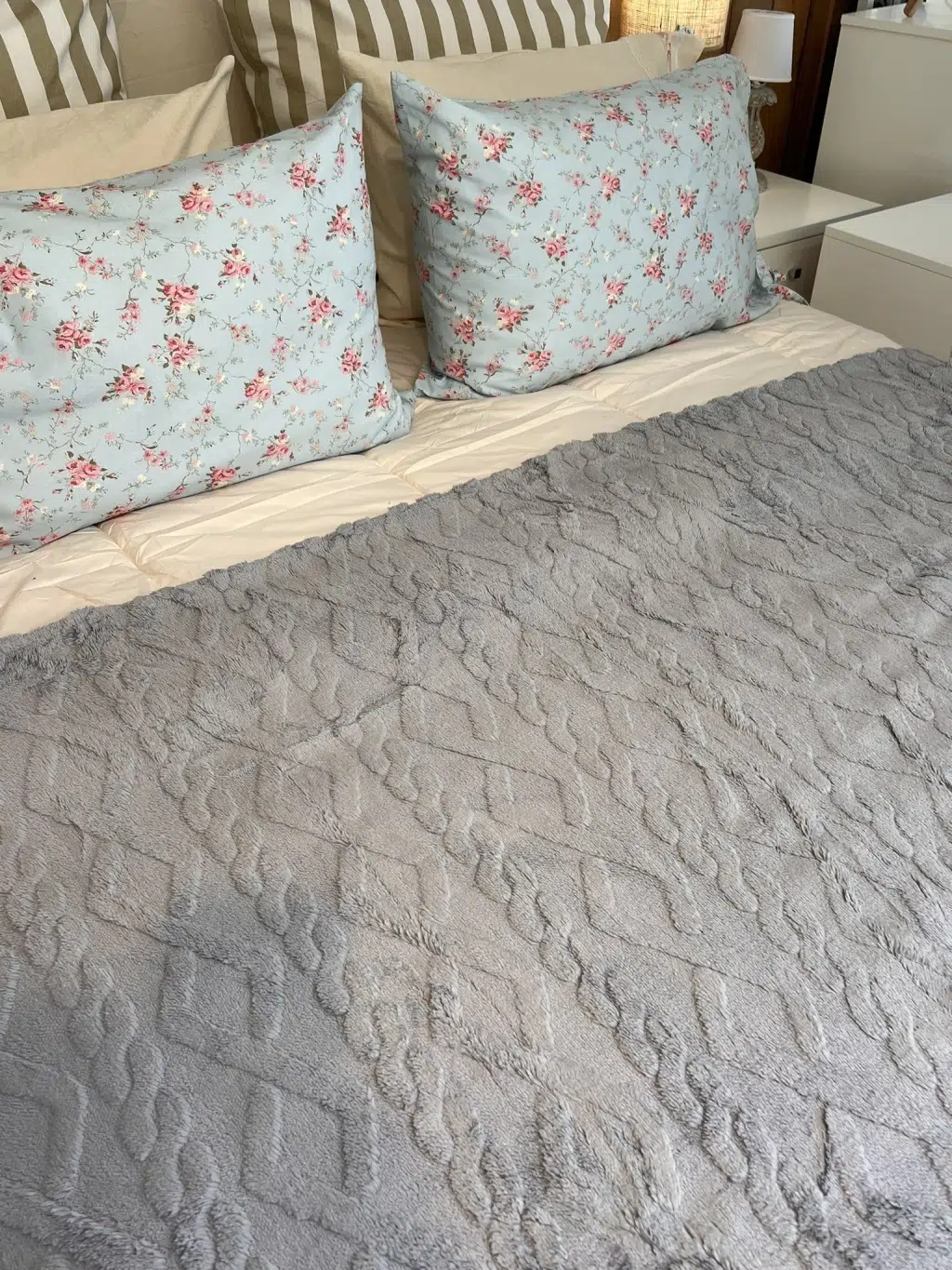 Manta Peluche Con Relieve