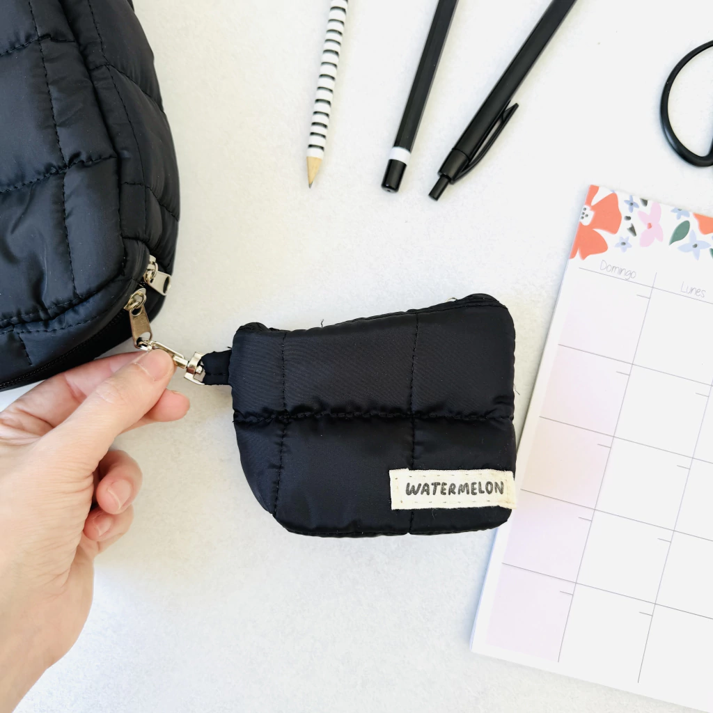 Mini Necessaire Mosqueton - Negro