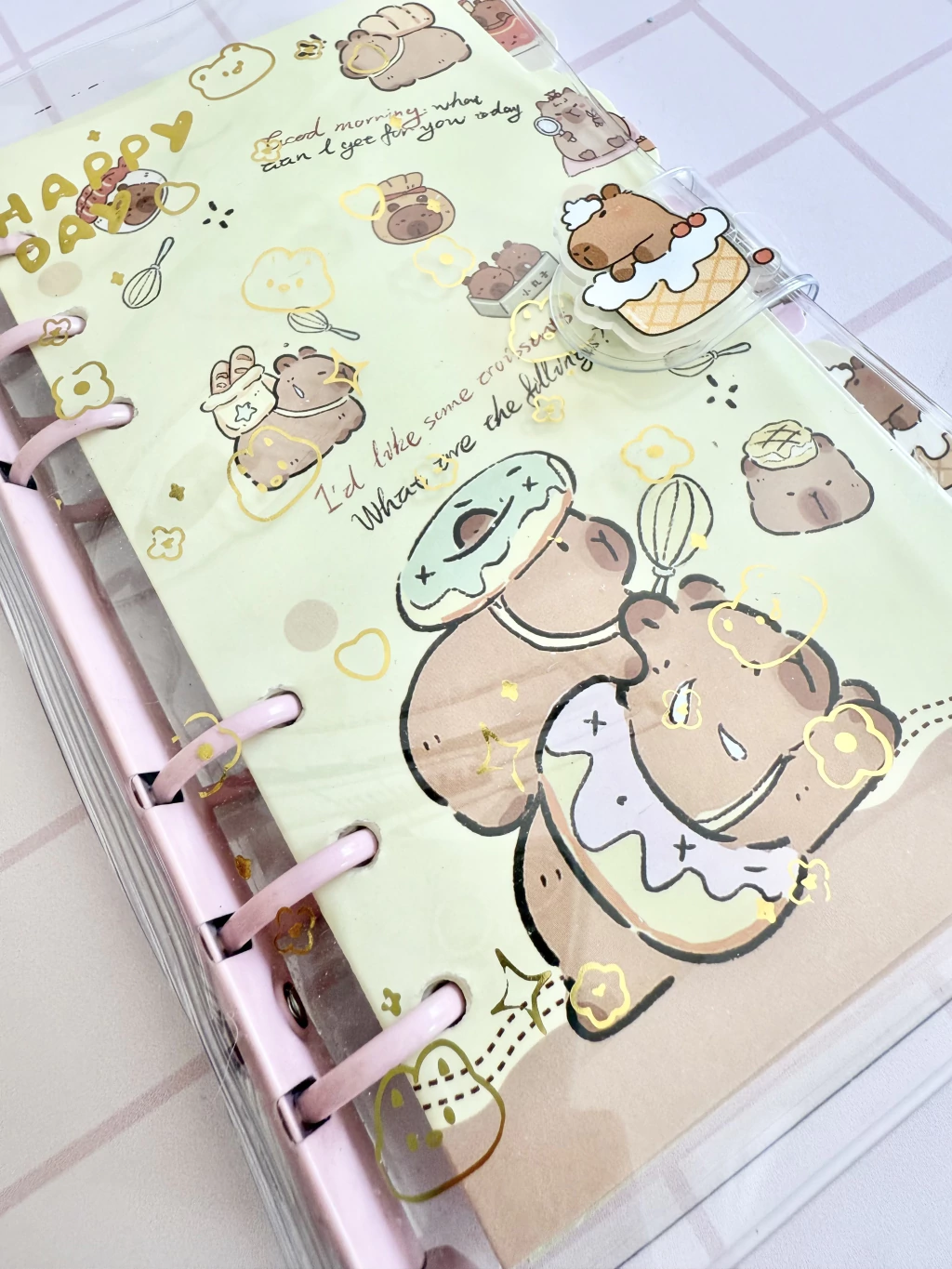 Anotador Transparente - CAPYBARA - Imagen 3