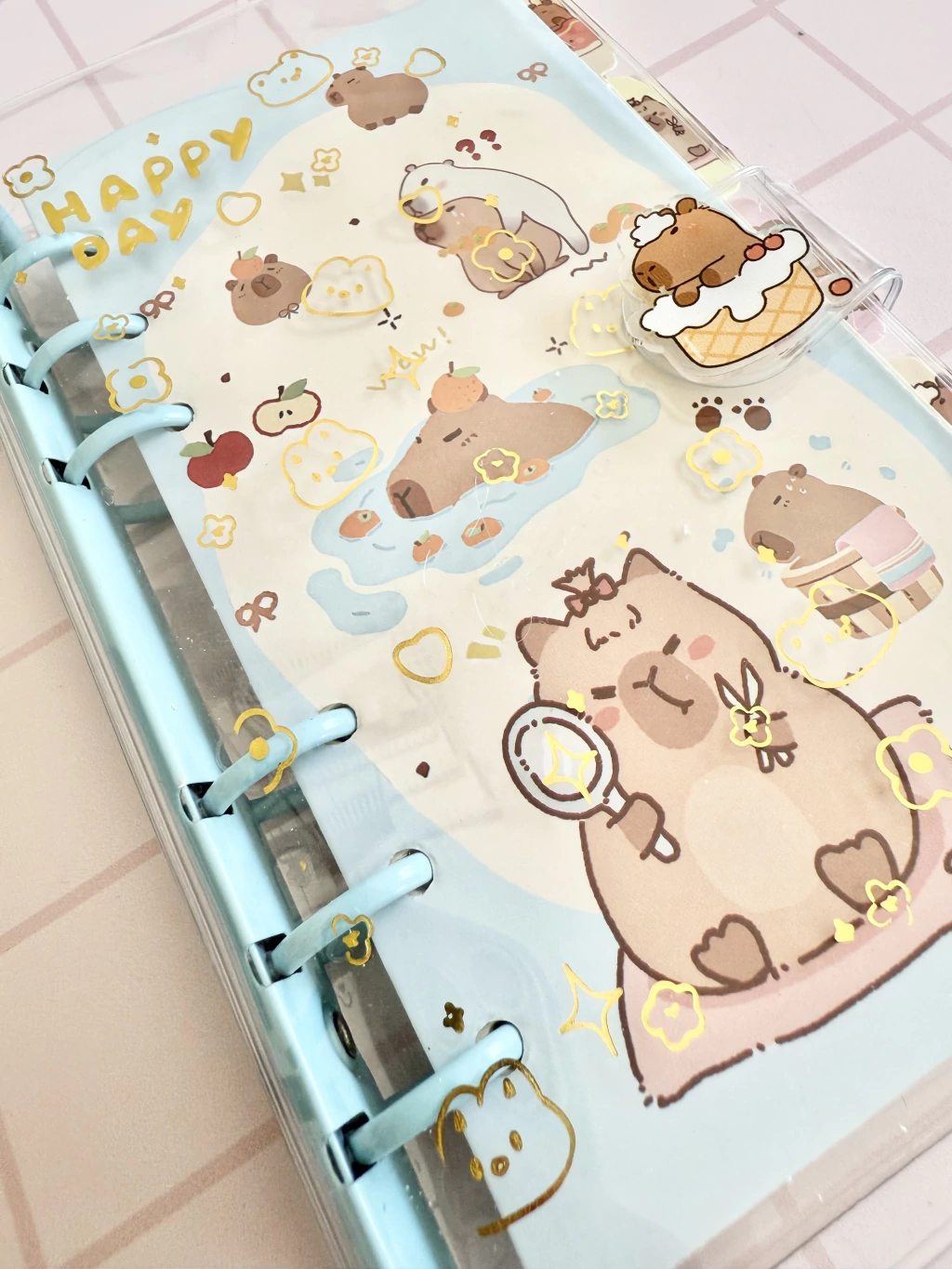 Anotador Transparente - CAPYBARA - Imagen 2