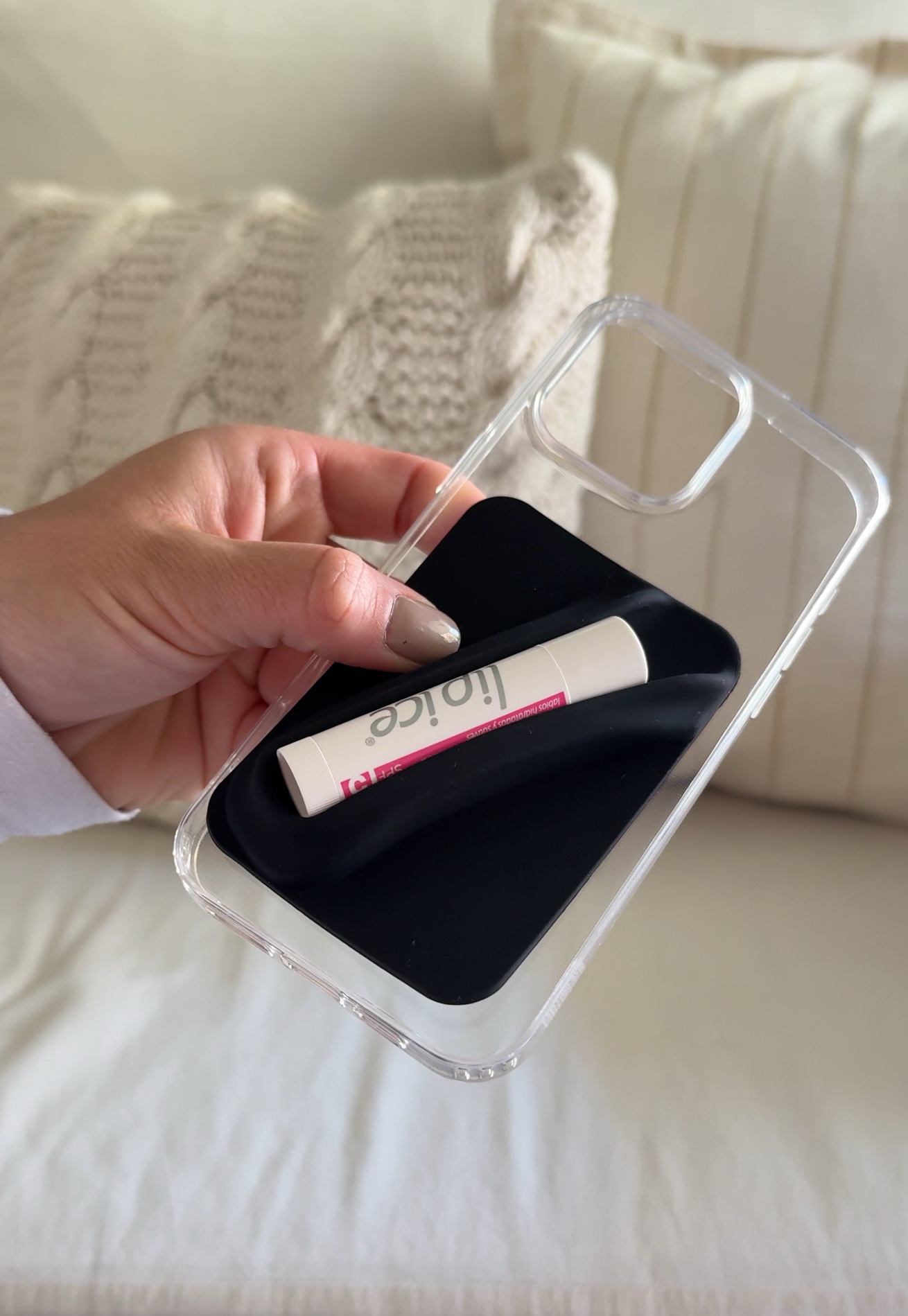 Soporte Viral Porta Labial Gloss Adhesivo Hailey - Imagen 4