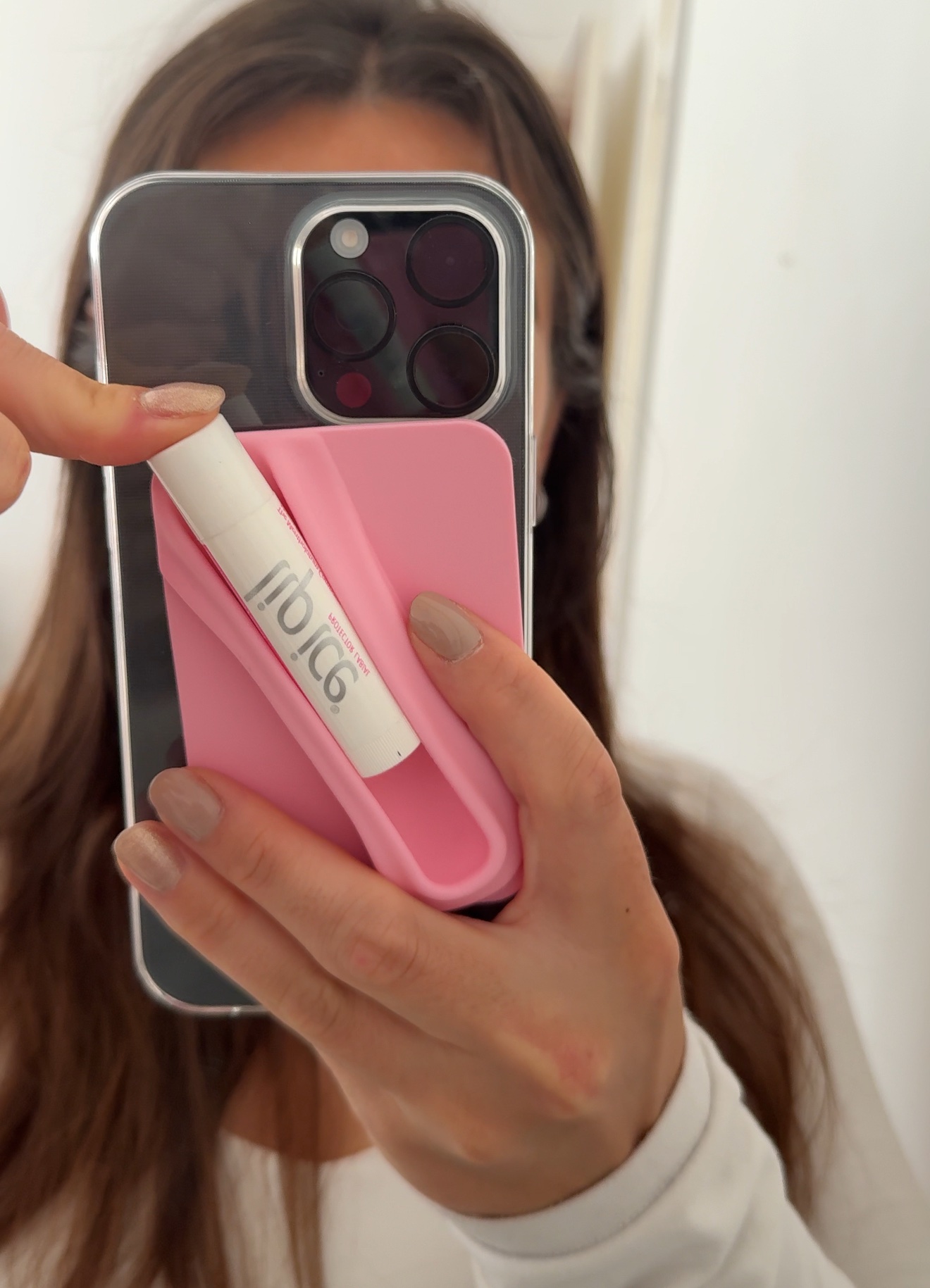 Soporte Viral Porta Labial Gloss Adhesivo Hailey - Imagen 5