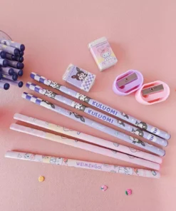 Set Sanrio - 30 Lápices + Goma + Sacapuntas