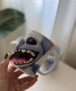 Alternative view of Taza de Ceramica STITCH (Cara)