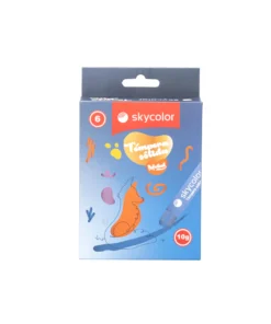 Alternative view of Tempera Solida x6 Metalizada - Skycolor
