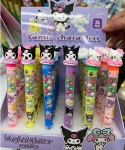 Resaltador con Bolitas - Kuromi