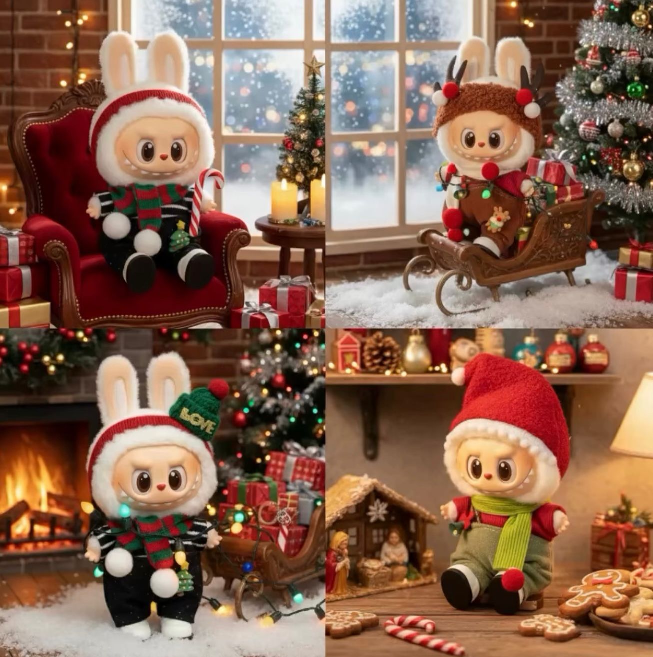 Labubu Navideño 3 Labubu Navideño - Imagen 3