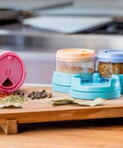 Especieros x3 + Base Giratoria