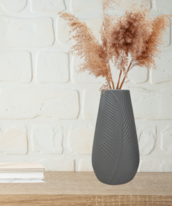 Florero Diseño Hoja