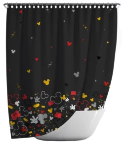 Alternative view of Cortina Baño By punita - Mickey