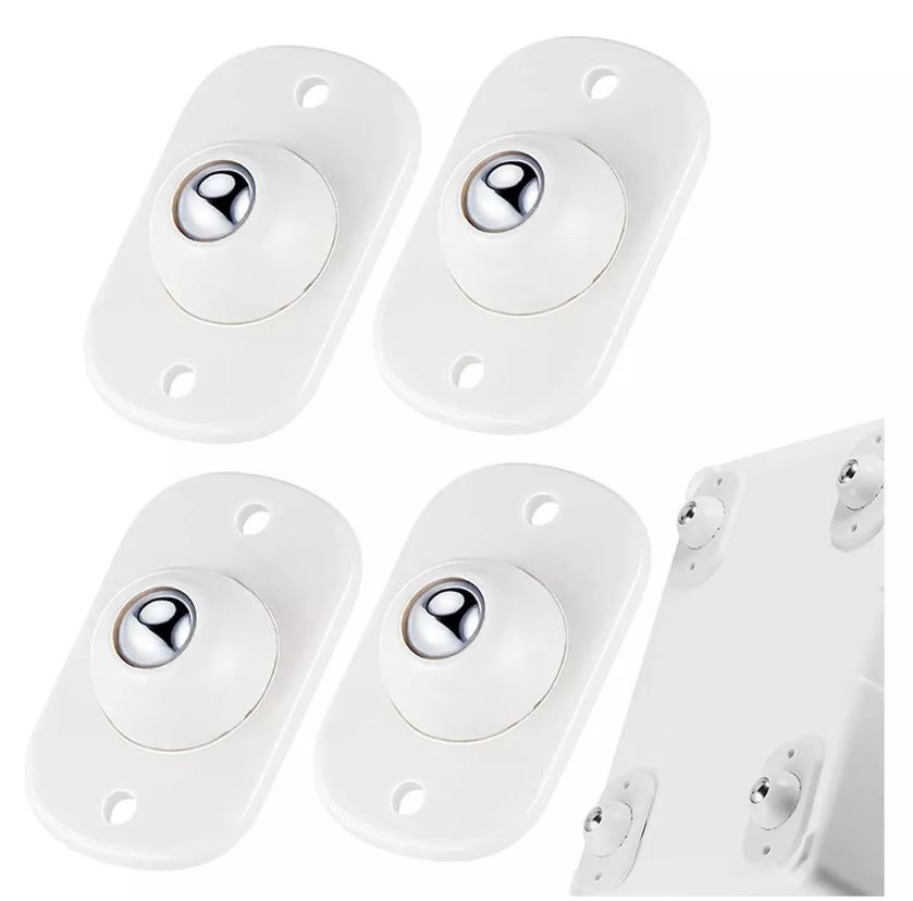 Mini ruedas multiuso para muebles - Imagen 2