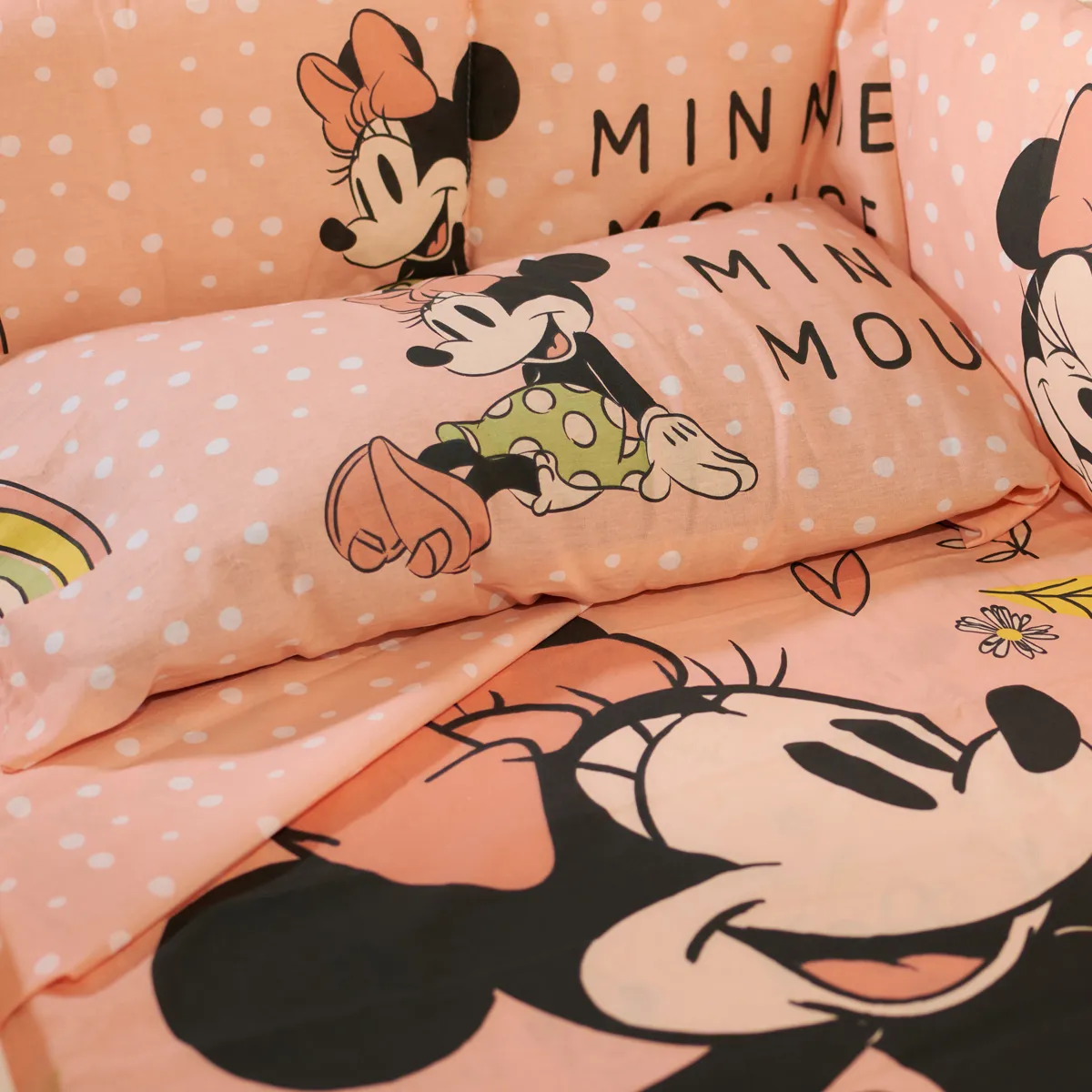 Juego de Sabana Cuna Percal Minnie - Piñata - Imagen 2
