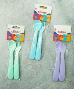 Set de Cubiertos infantiles pastel