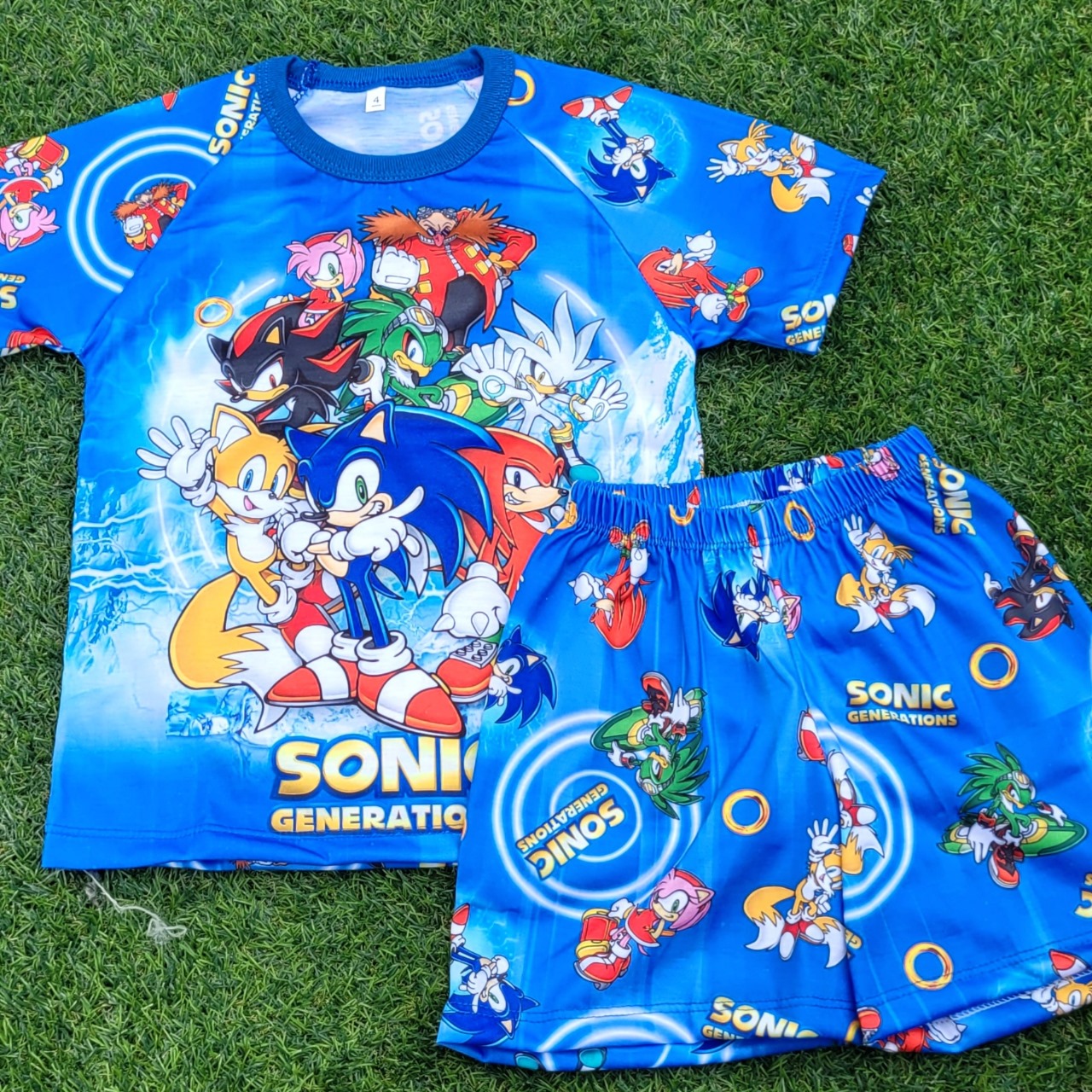 Pijama VERANO KIDS - Sonic - Imagen 4