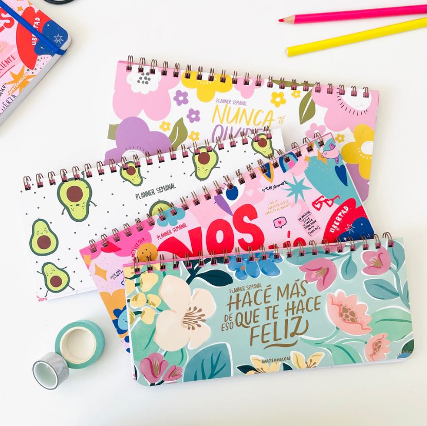 Planner Alargado - Watermelon