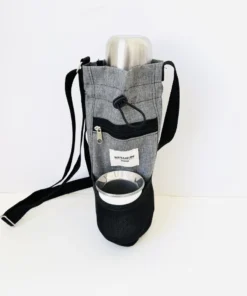 Porta Termo Gris Melange - Watermelon