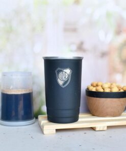 Vaso Aluminio Grabado - River