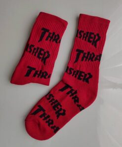 Medias 3/4 - Thrasher (Roja)