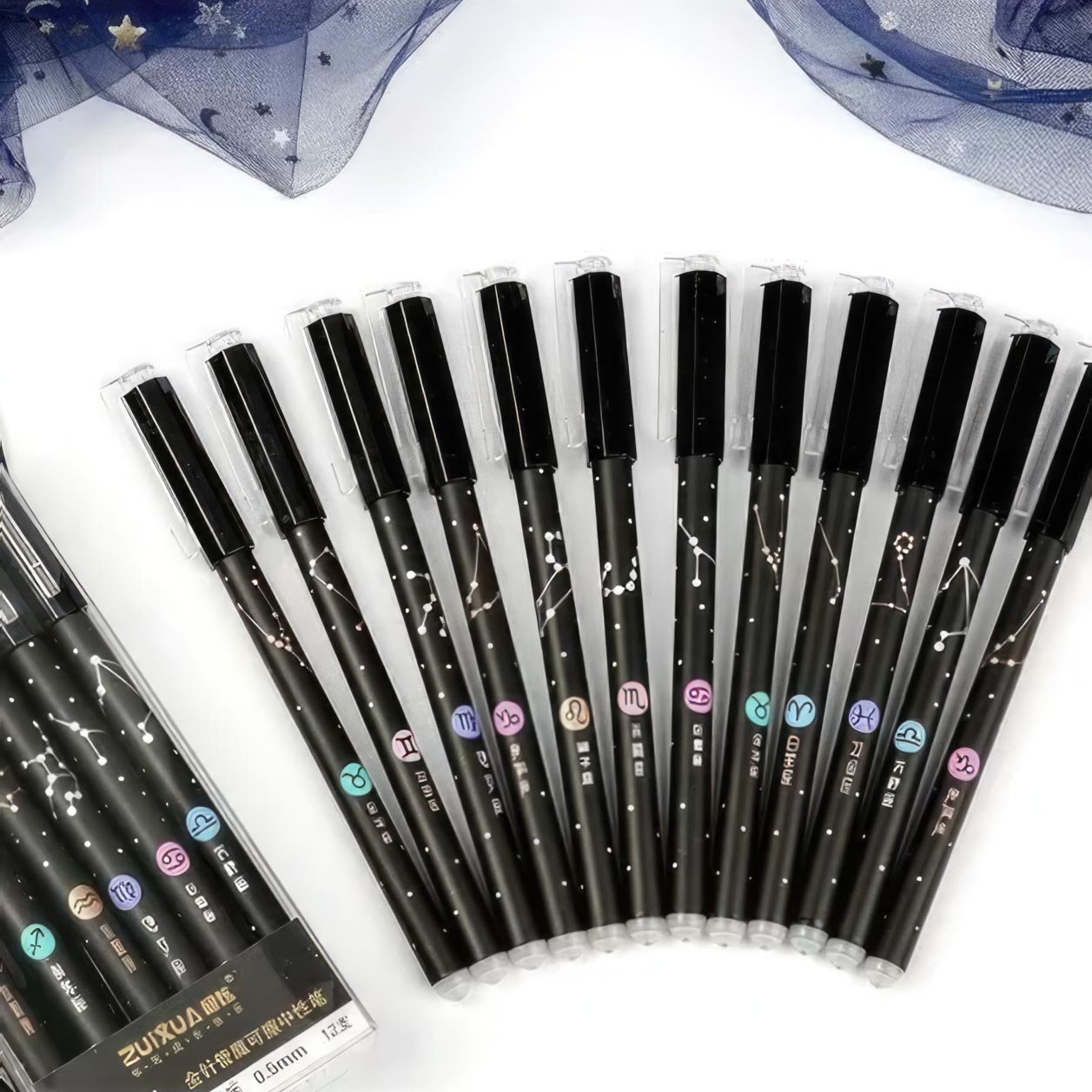 Lapiceras Zodiaco x12 - Imagen 2