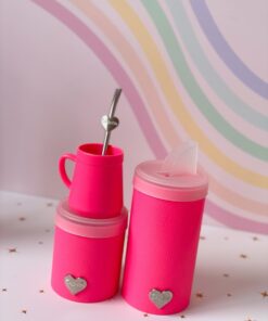 Set de Tarros Premium con Mate - CACHITA Fucsia del Momento