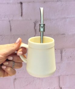 Mate assa Pastel con bombilla aluminio