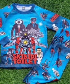 Pijama Infantil - Skibidi Toilet