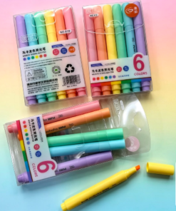 Resaltadores Pastel x6