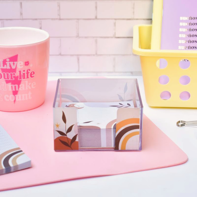 Taco Acrilico + hojas - Imagen 2