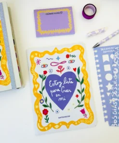 Libreta A5 Tapa Blanda - Creer En Mi