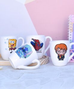 Taza Ceramica Bombe Estampada - SUB