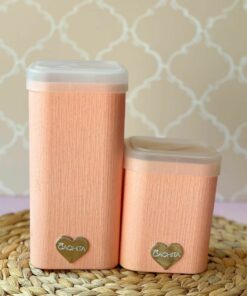 Set de Tarros CUADRADOS + MATE - Coral