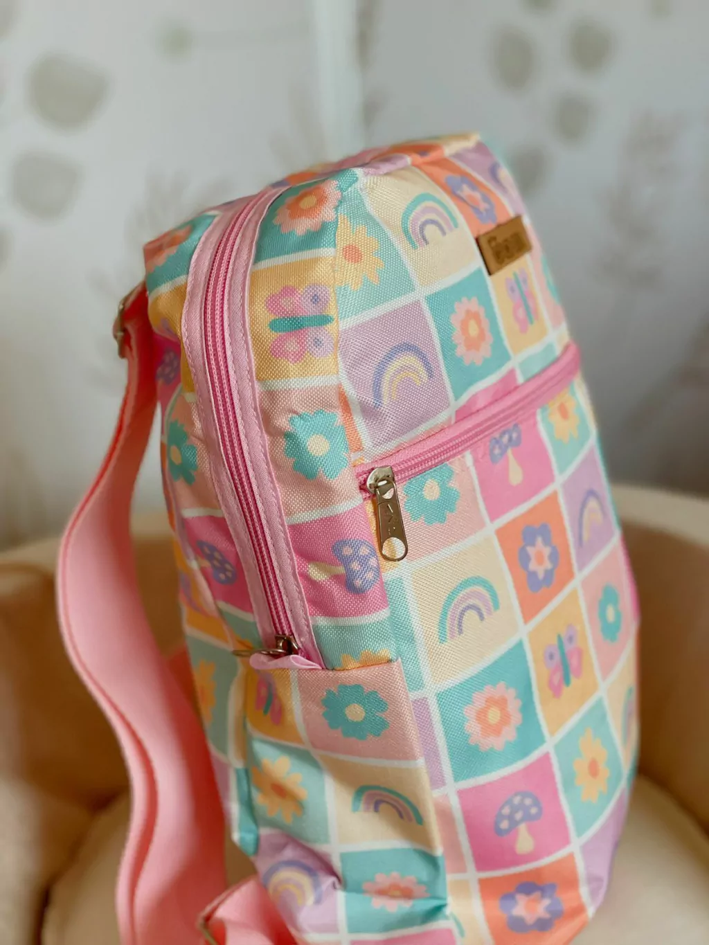 Mochila Cachita - CUADRADITOS - Imagen 2